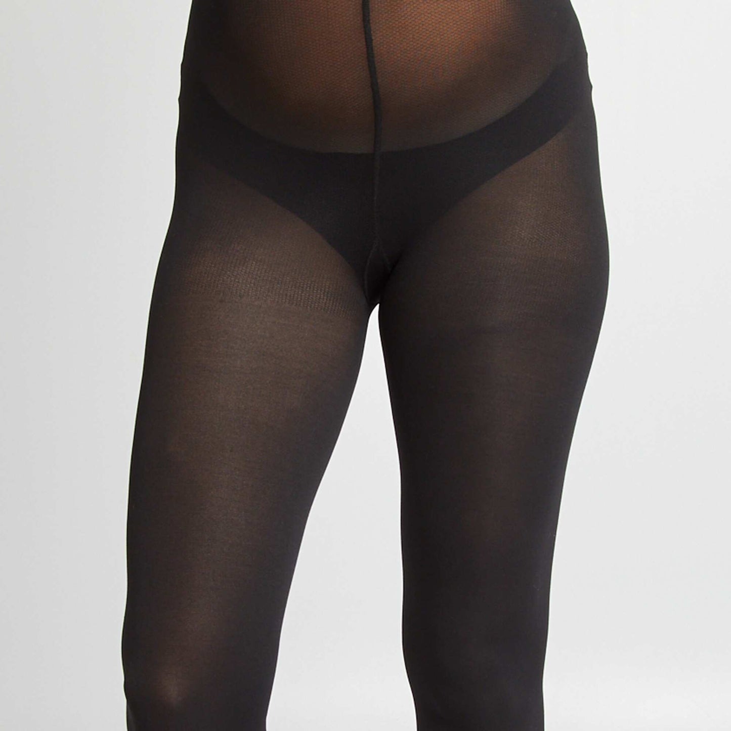 80 denier maternity tights black