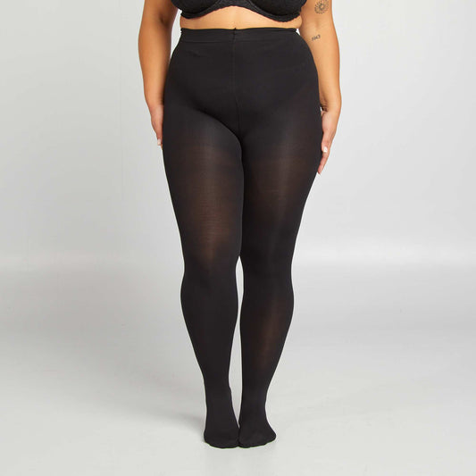 Pair of 120 denier tights black