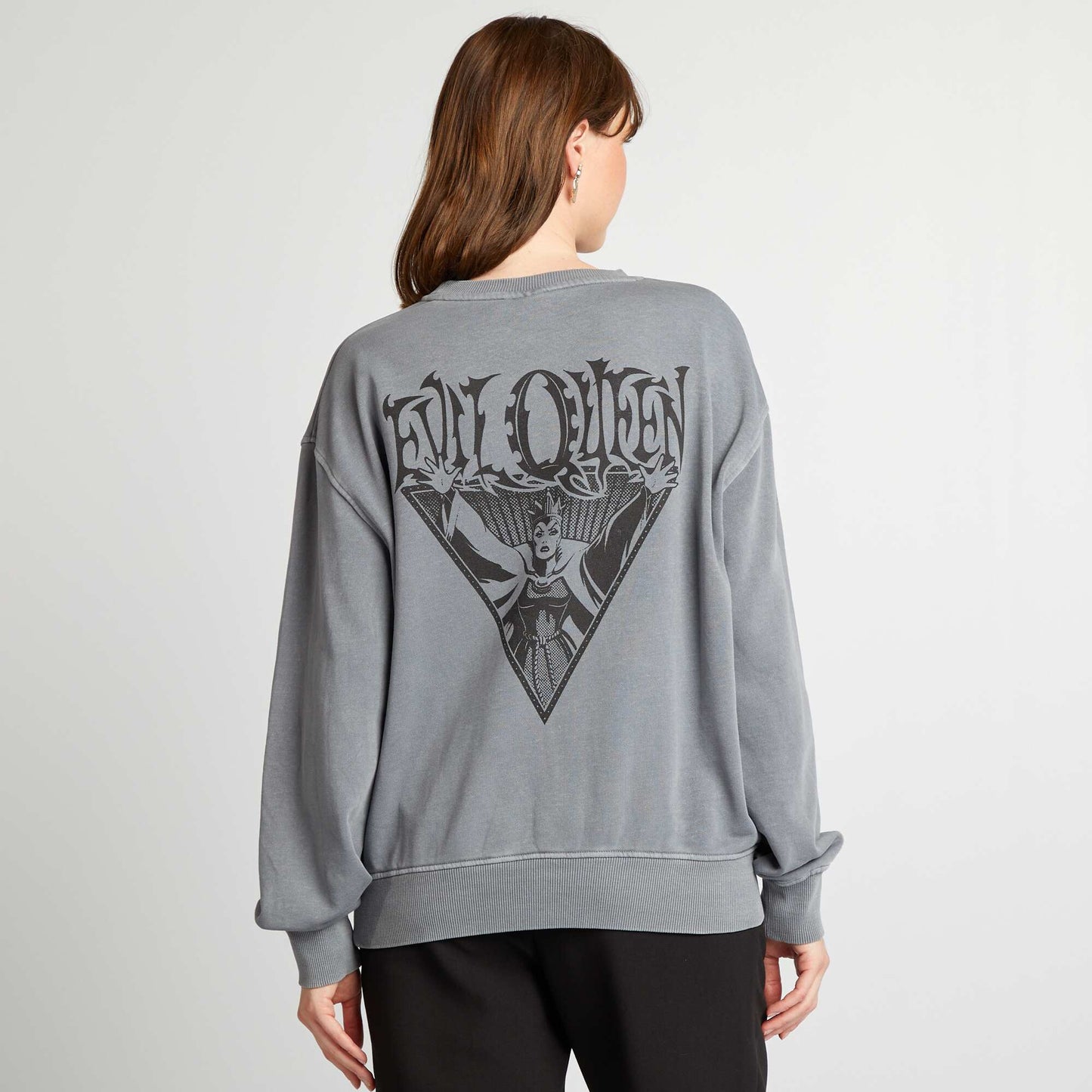 Villains printed sweatshirt WHITE