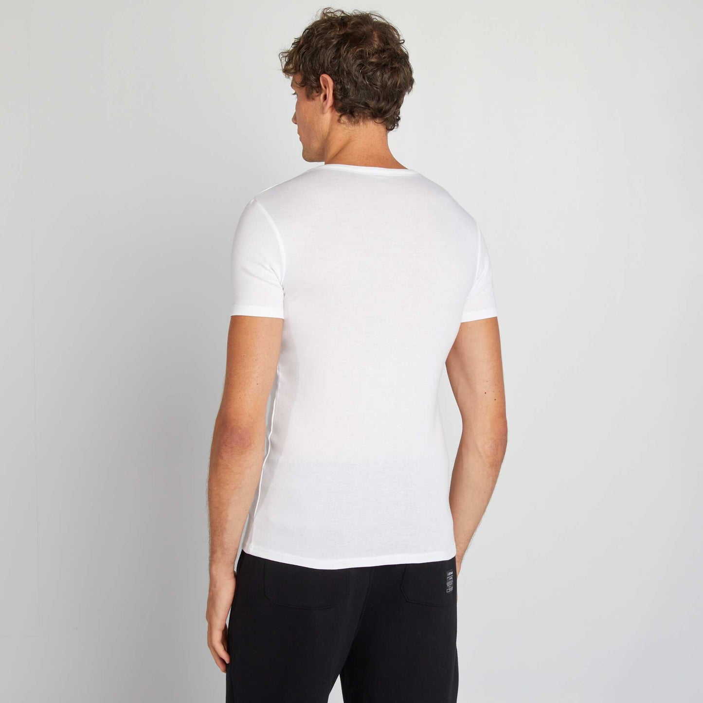 Pack of 2 basic T-shirts white