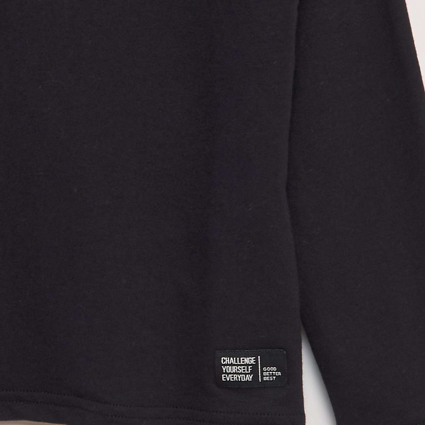 Hooded T-shirt BLACK