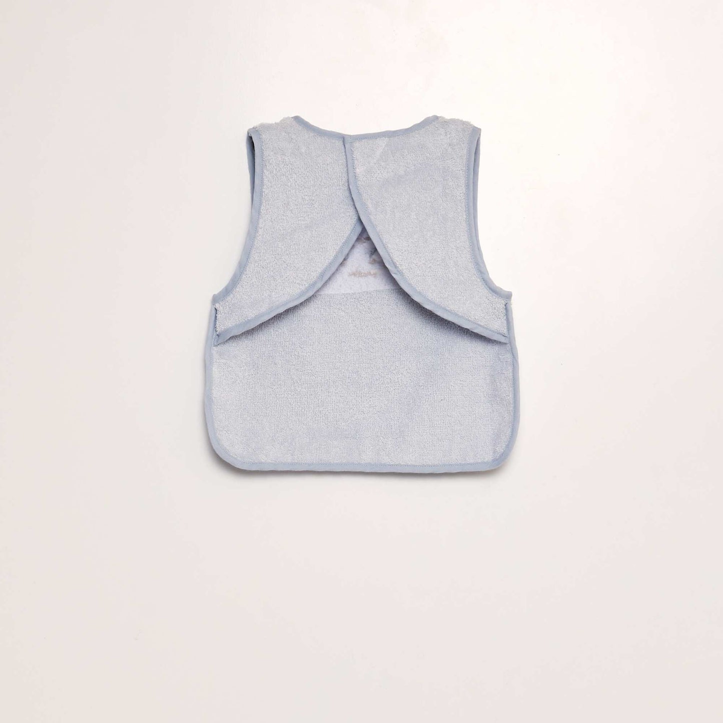 Terrycloth apron bib BLUE