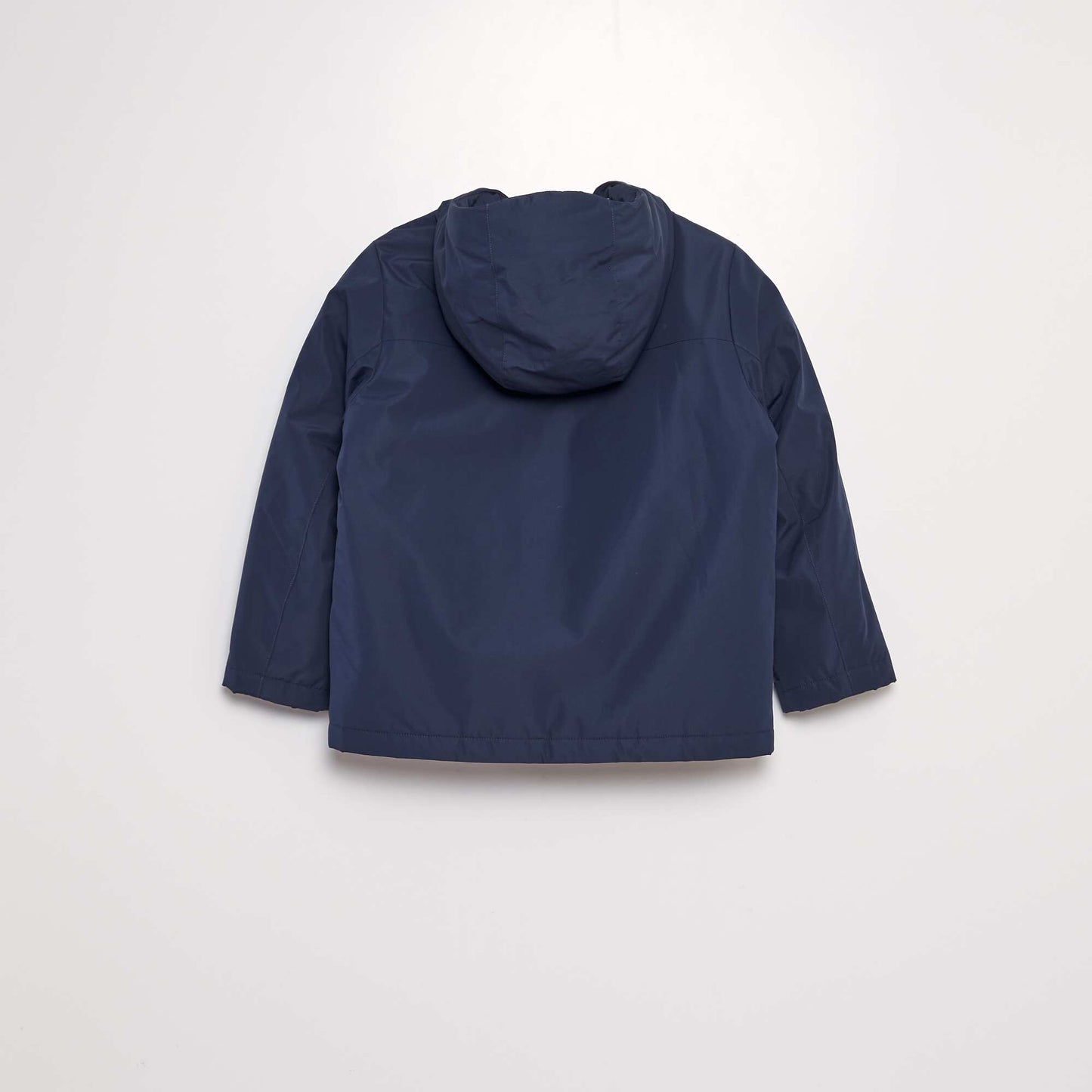 Technical hooded parka BLUE