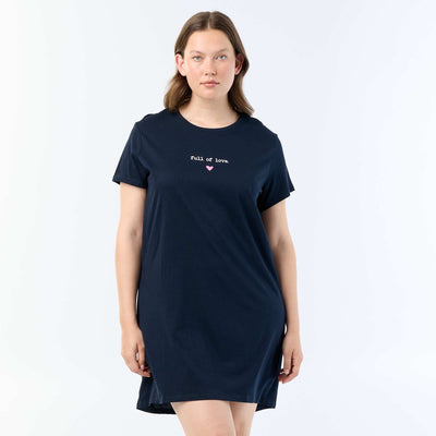 Jersey nightshirt BLUE