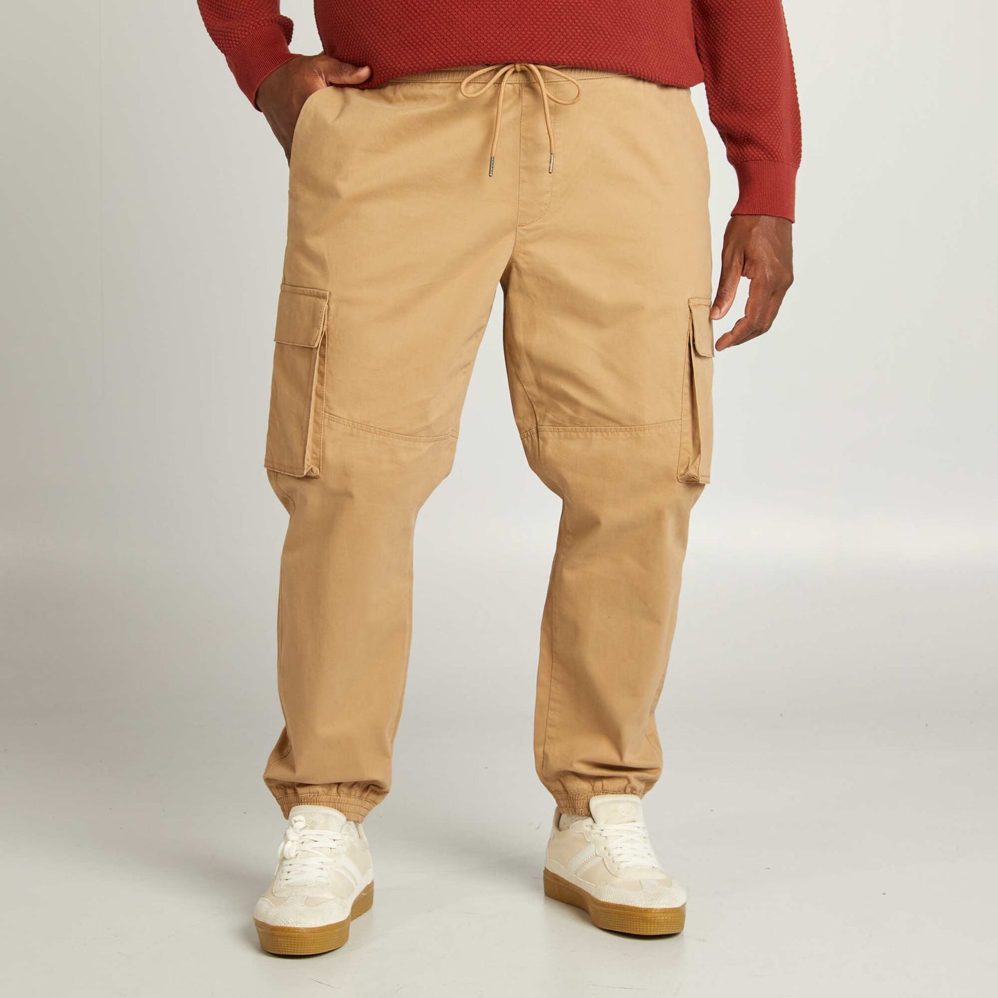 Multi-pocket trousers BEIGE