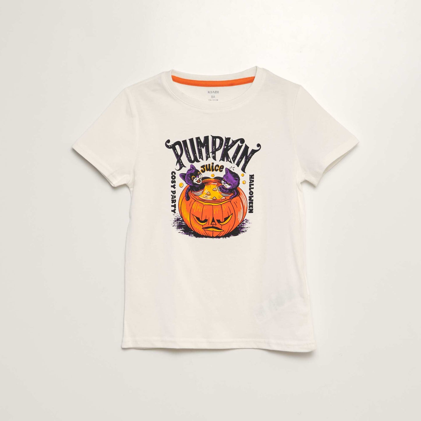 Printed T-shirt - Halloween WHITE