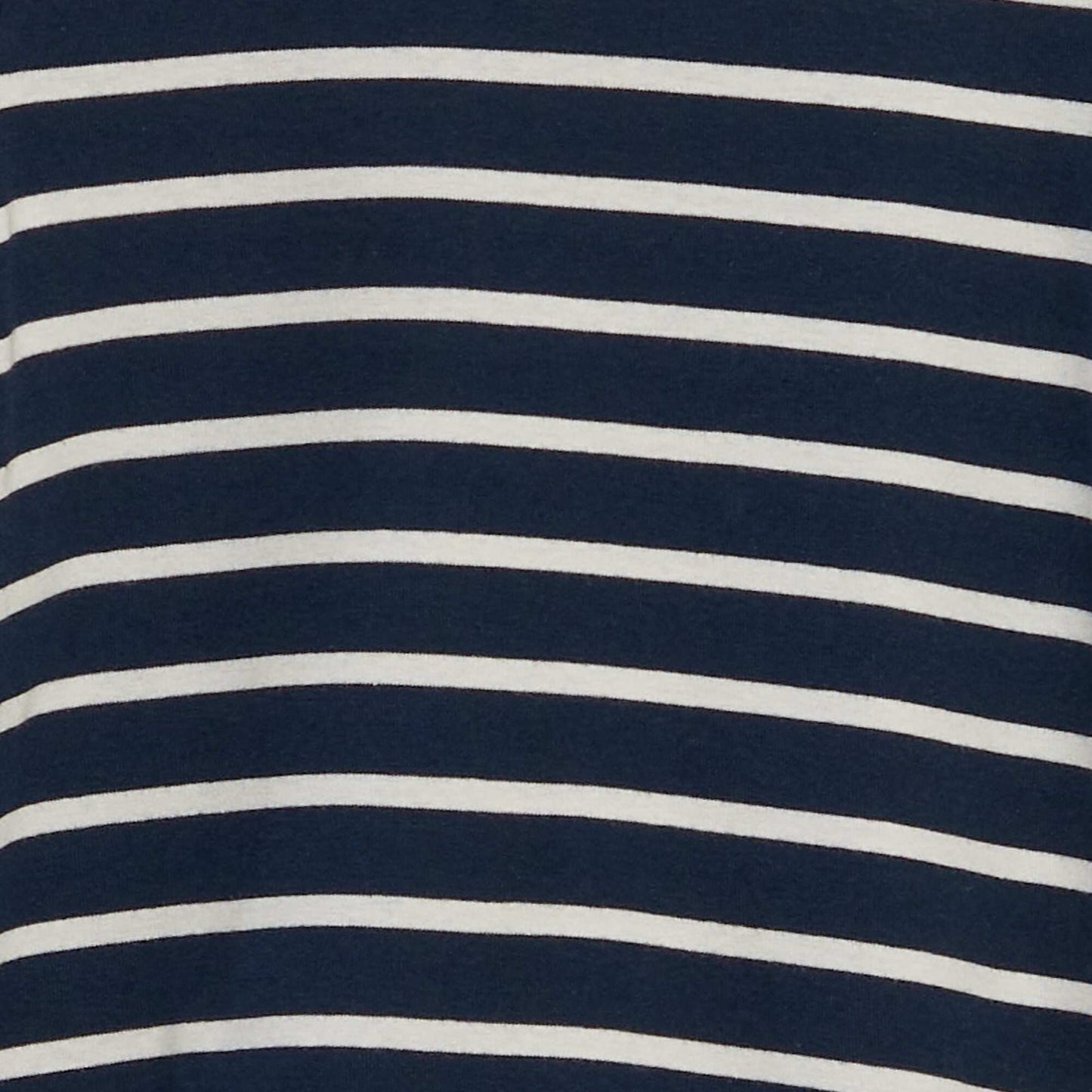 Striped stretch cotton undersweater BLUE