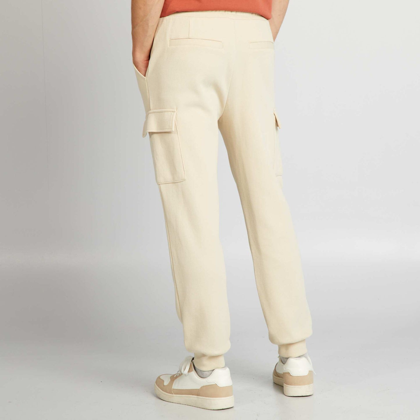 Multi-pocket joggers BEIGE