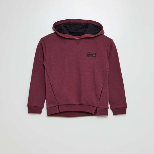 Loose-fit hoodie PURPLE