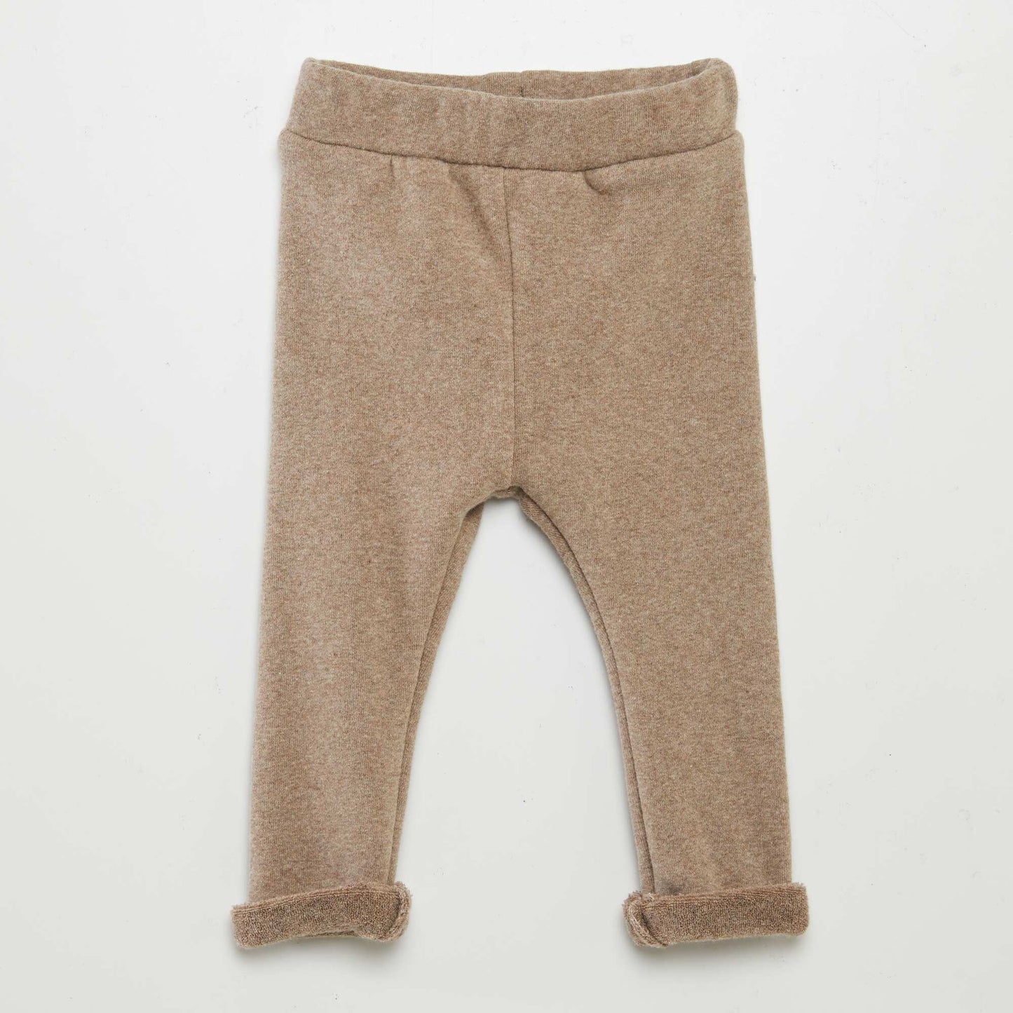 Knit leggings BROWN