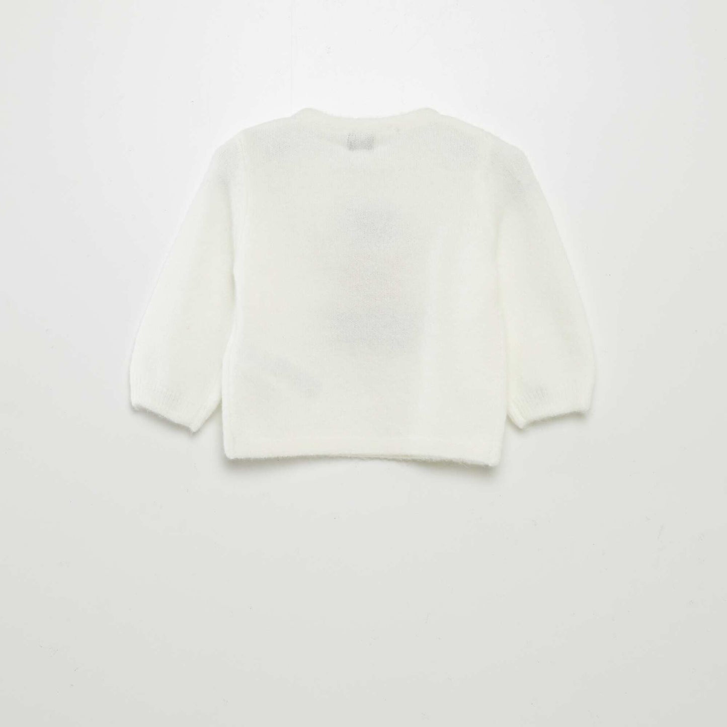 Soft  warm Christmas jumper WHITE