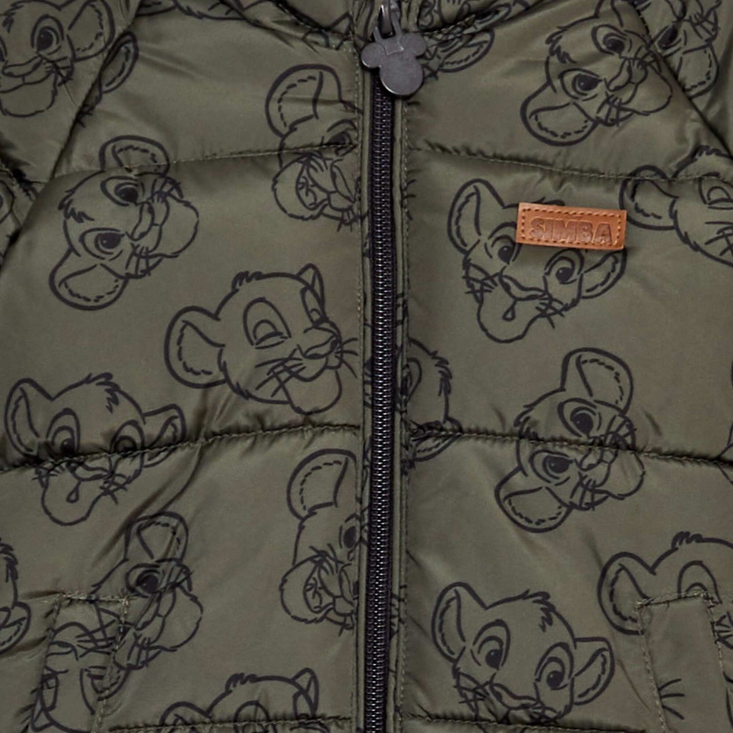 Disney Simba padded jacket GREEN