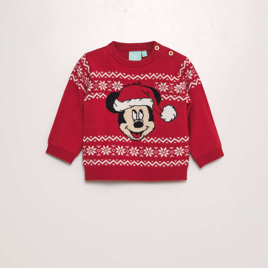 Mickey Mouse Christmas sweater RED