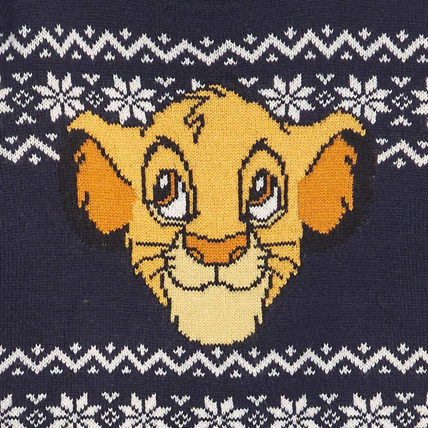 Lion King Christmas jumper BLUE