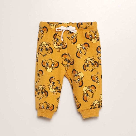 'Disney' 'Simba' joggers YELLOW