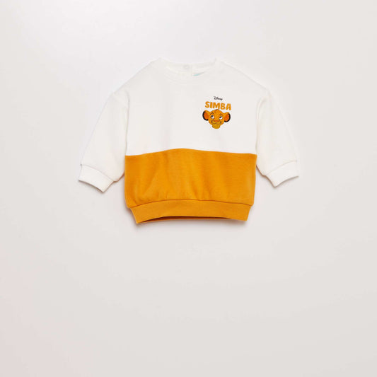 Disney Simba sweatshirt YELLOW