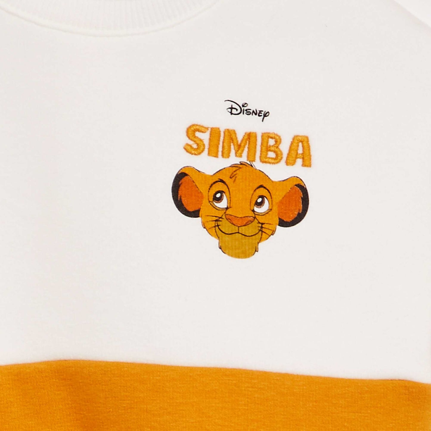 Disney Simba sweatshirt YELLOW