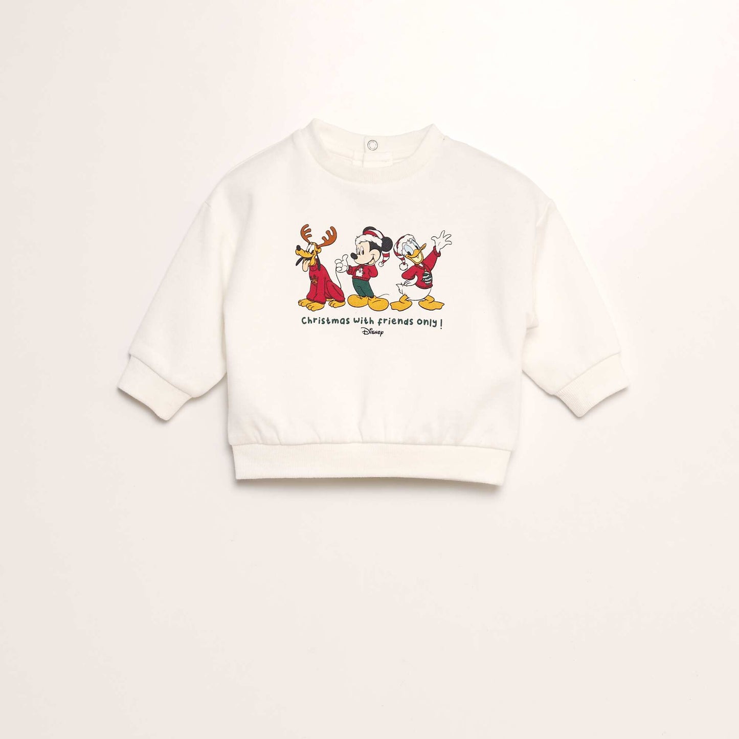 Mickey Mouse sweatshirt fabric set - 2-piece set WHITE