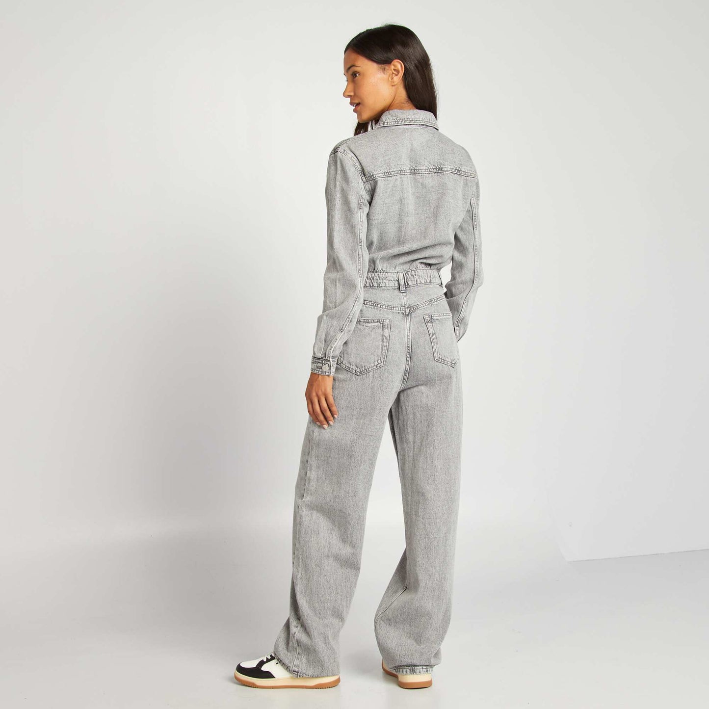 Denim jumpsuit GREY