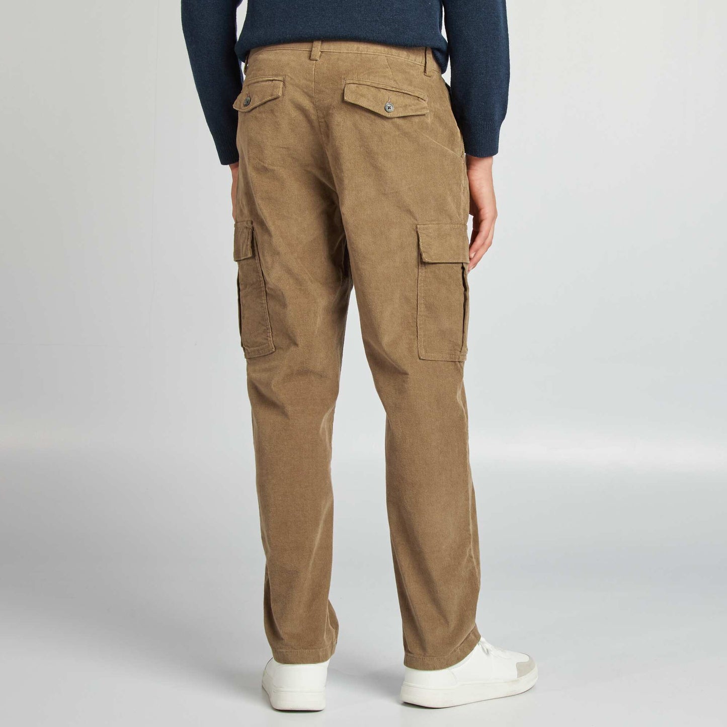 Corduroy trousers GREEN