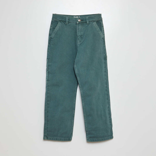 Carpenter-style trousers GREEN