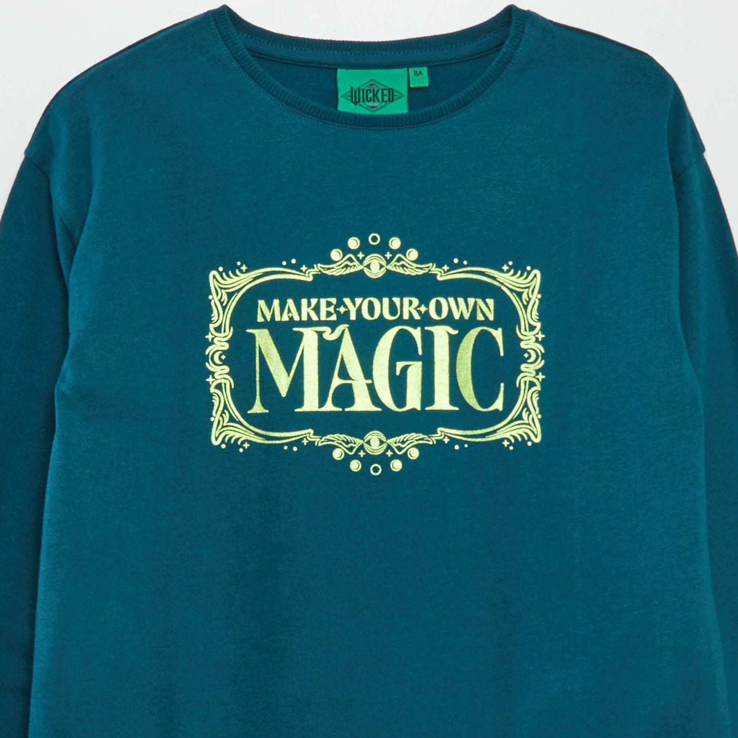 'Wicked' printed T-shirt GREEN