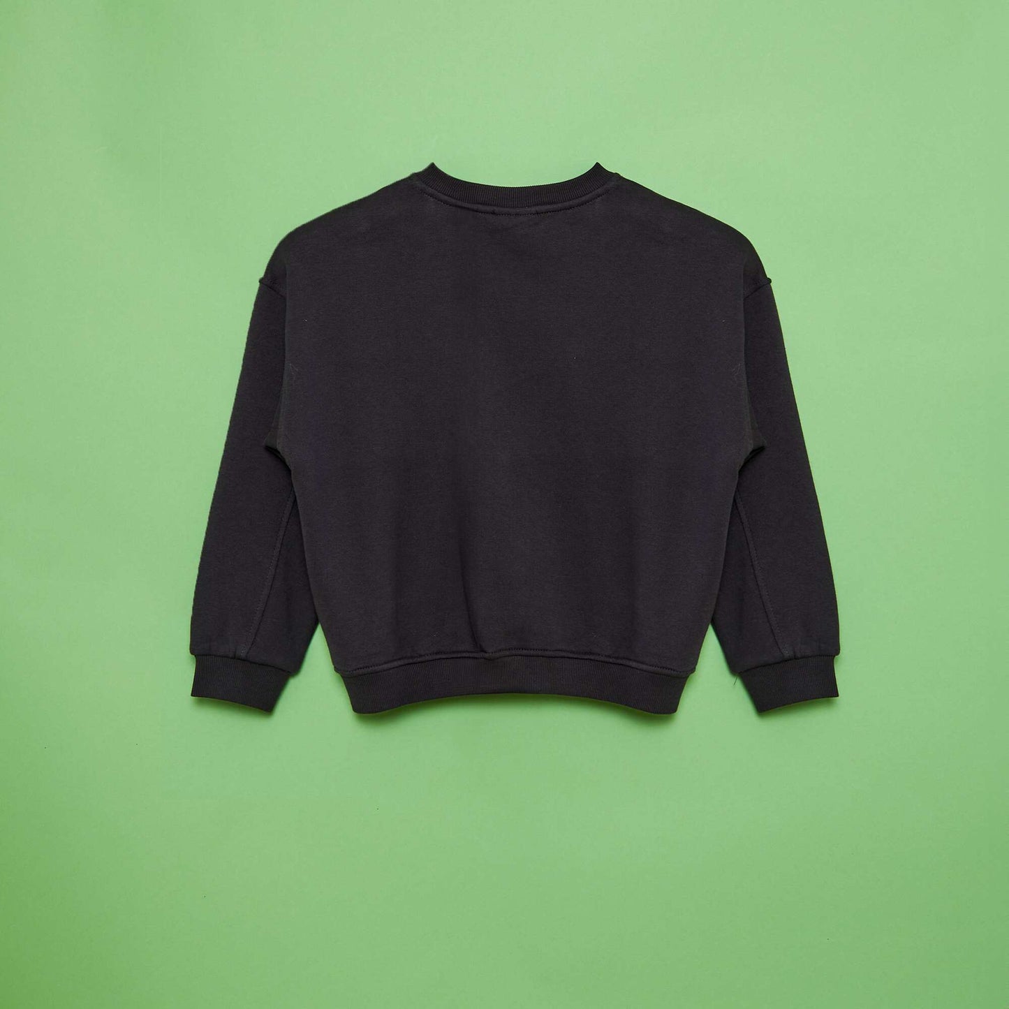 'Wicked' sweatshirt fabric sweater BLACK