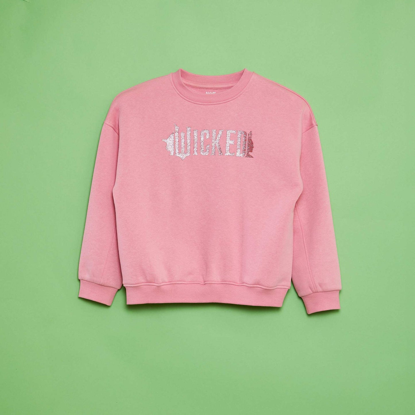 'Wicked' sweatshirt fabric sweater PINK