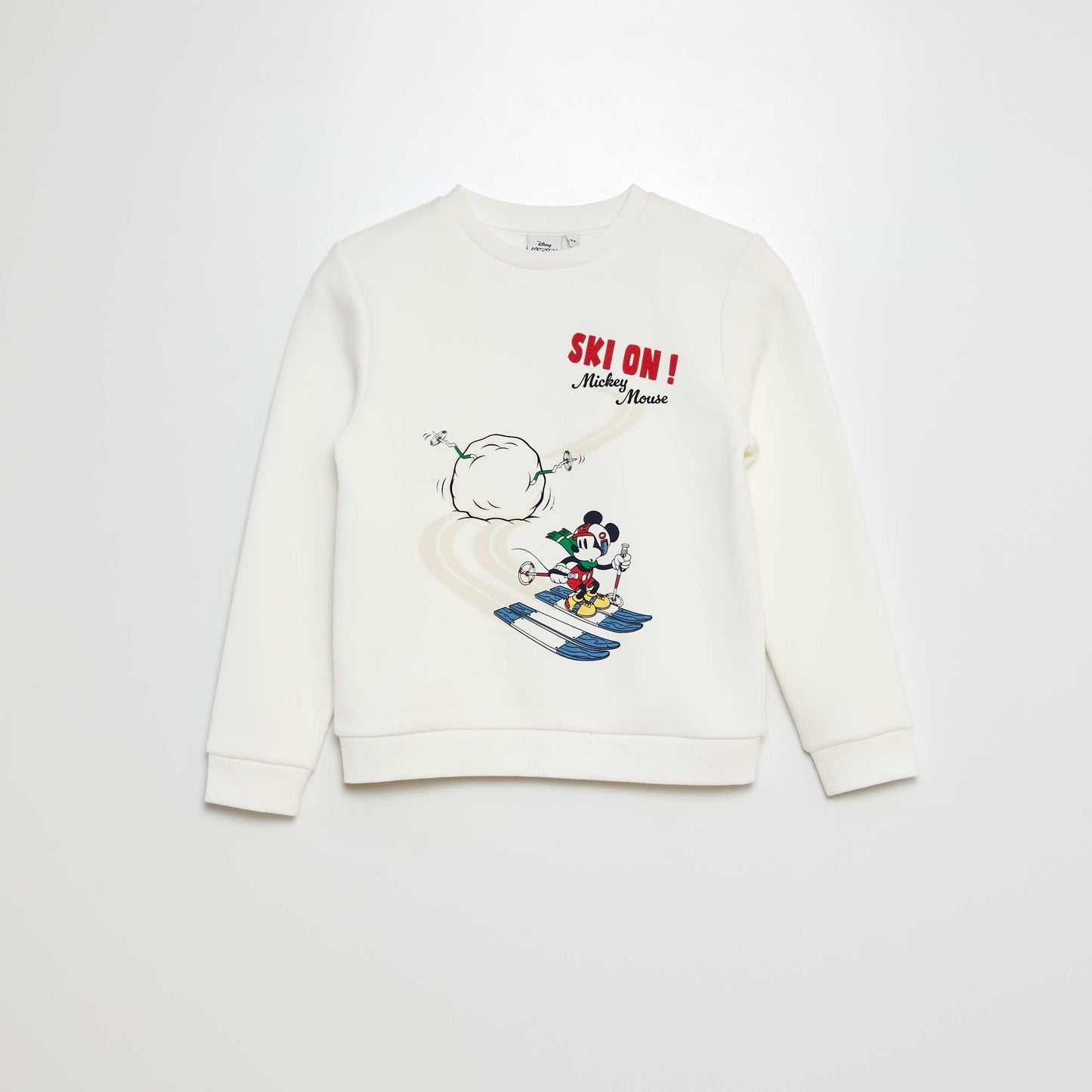 'Disney' 'Mickey' sweatshirt fabric sweater BEIGE