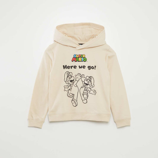 Super Mario hoodie GREY