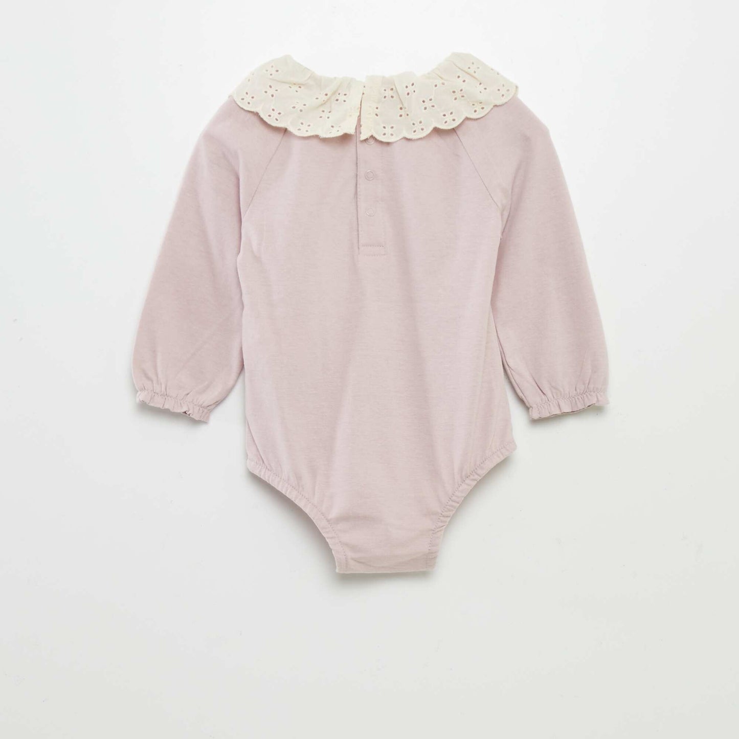 Bodysuit with Peter Pan collar PURPLE