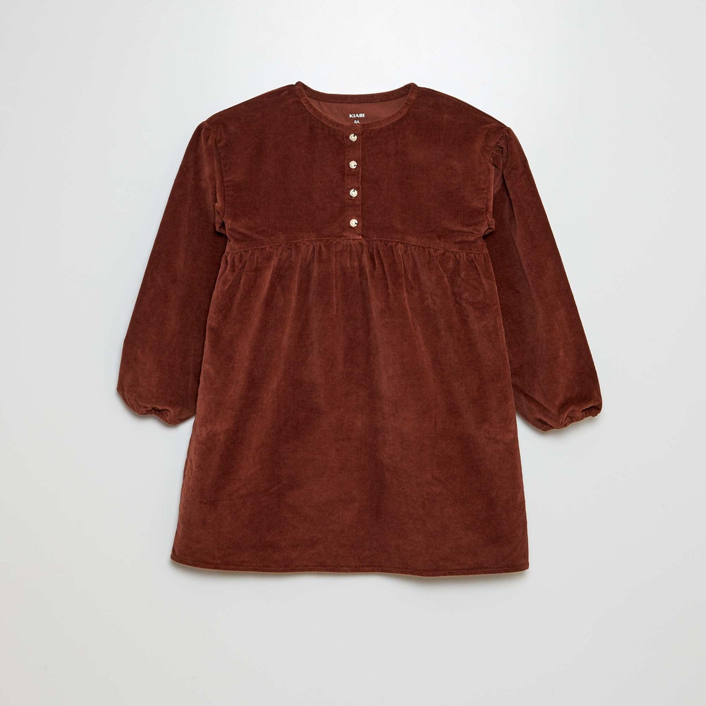 Corduroy dress RED