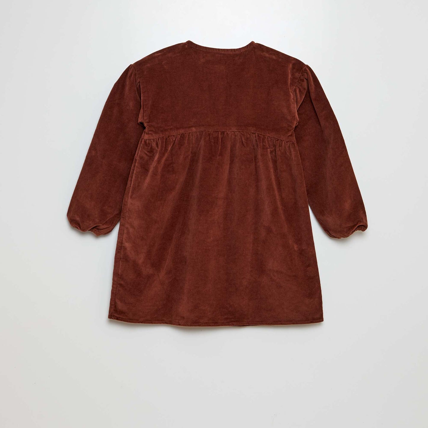 Corduroy dress RED