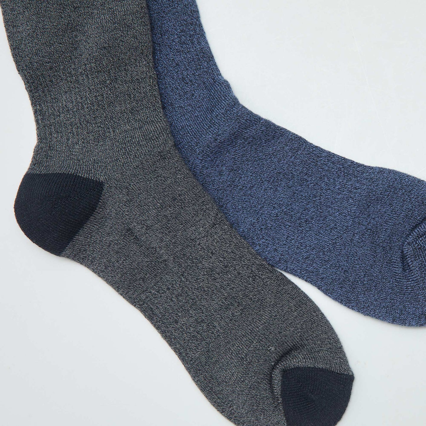 Pack of 2 pairs of warm socks BLUE