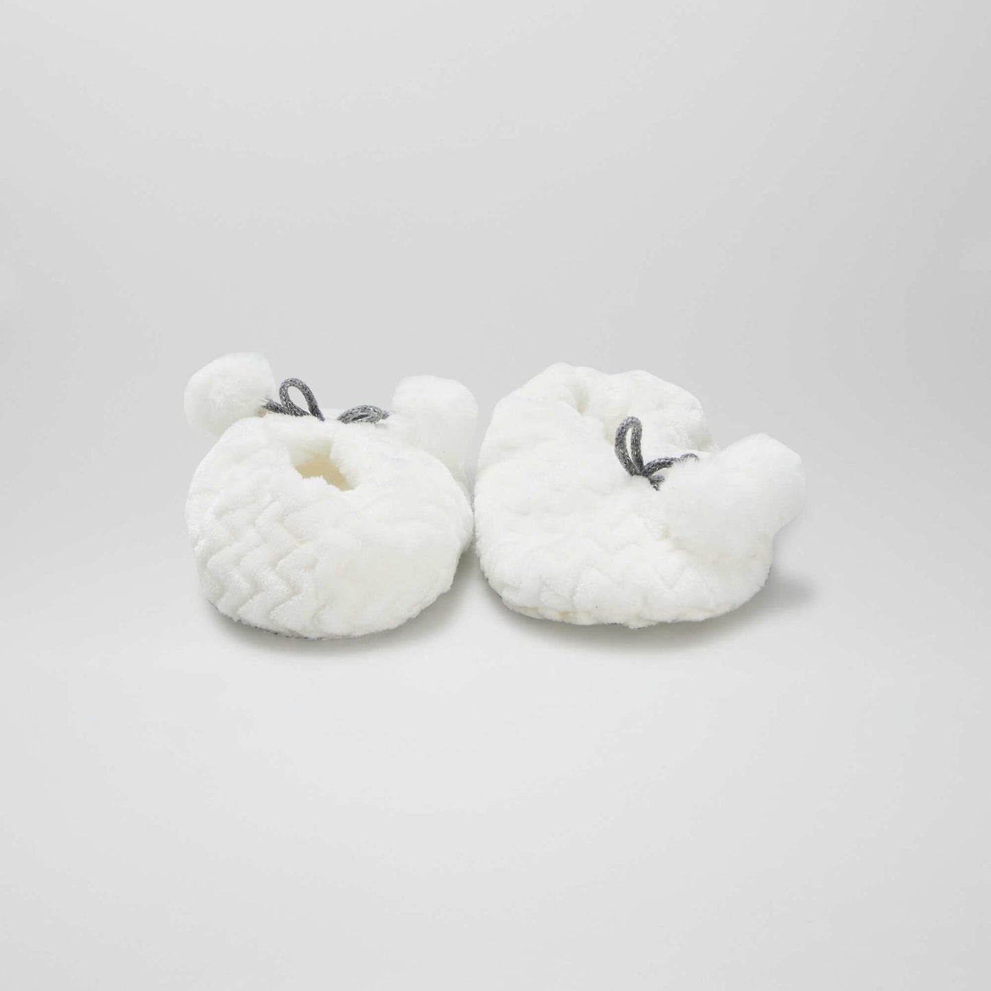 Fleece slippers BEIGE