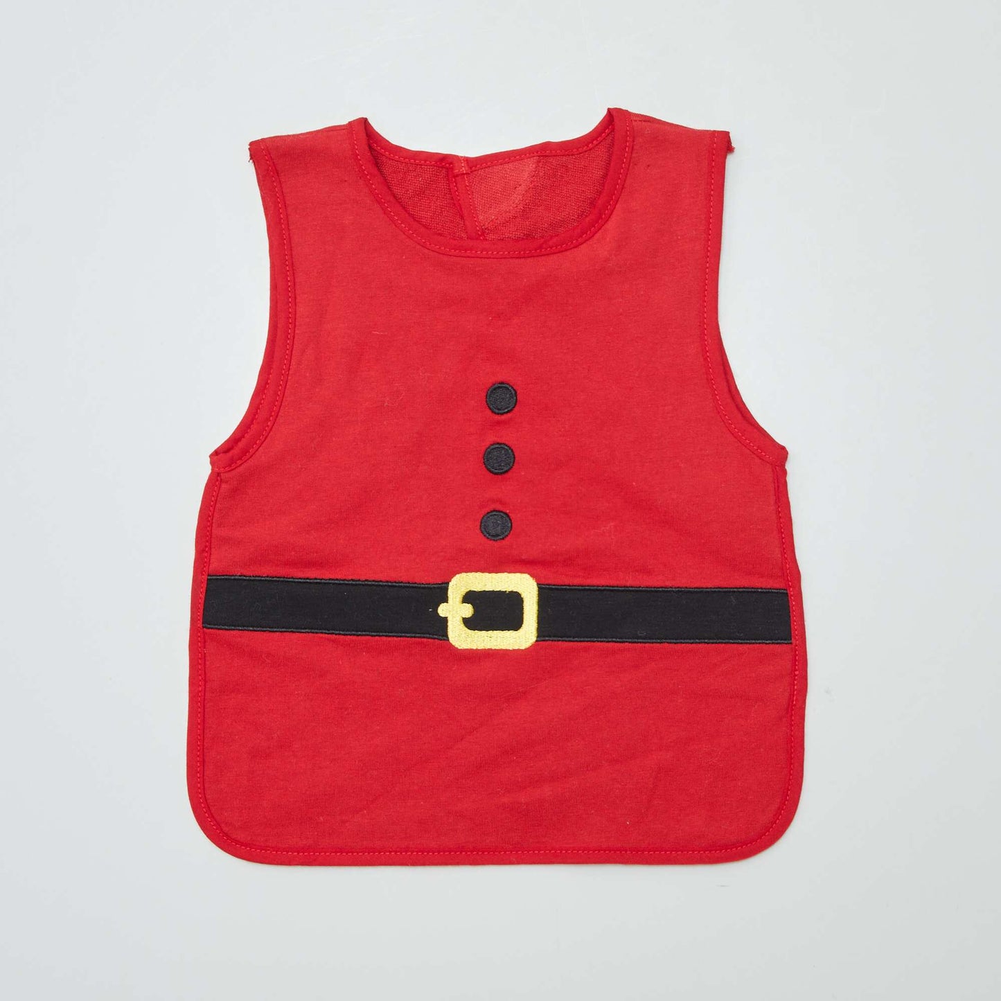 Christmas smock bib RED