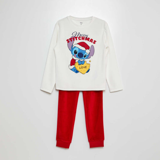 Disney Stitch 2-piece pyjama set WHITE