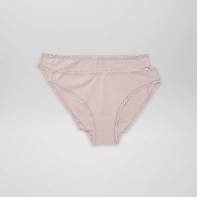Pack of 2 cotton briefs PURPLE