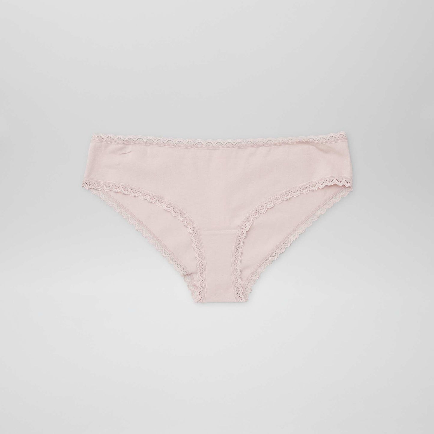 Pack of 2 cotton boy shorts PURPLE