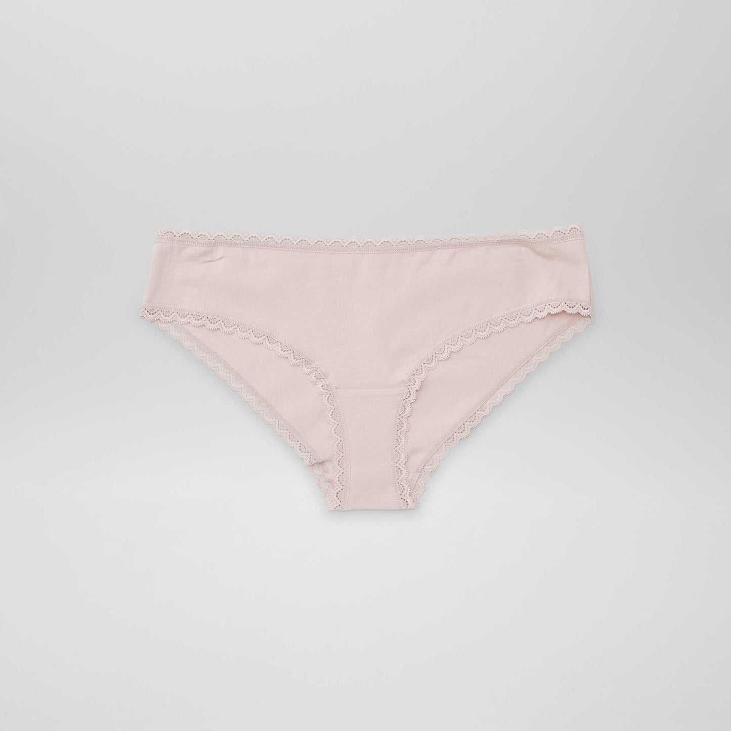 Pack of 2 cotton boy shorts PURPLE