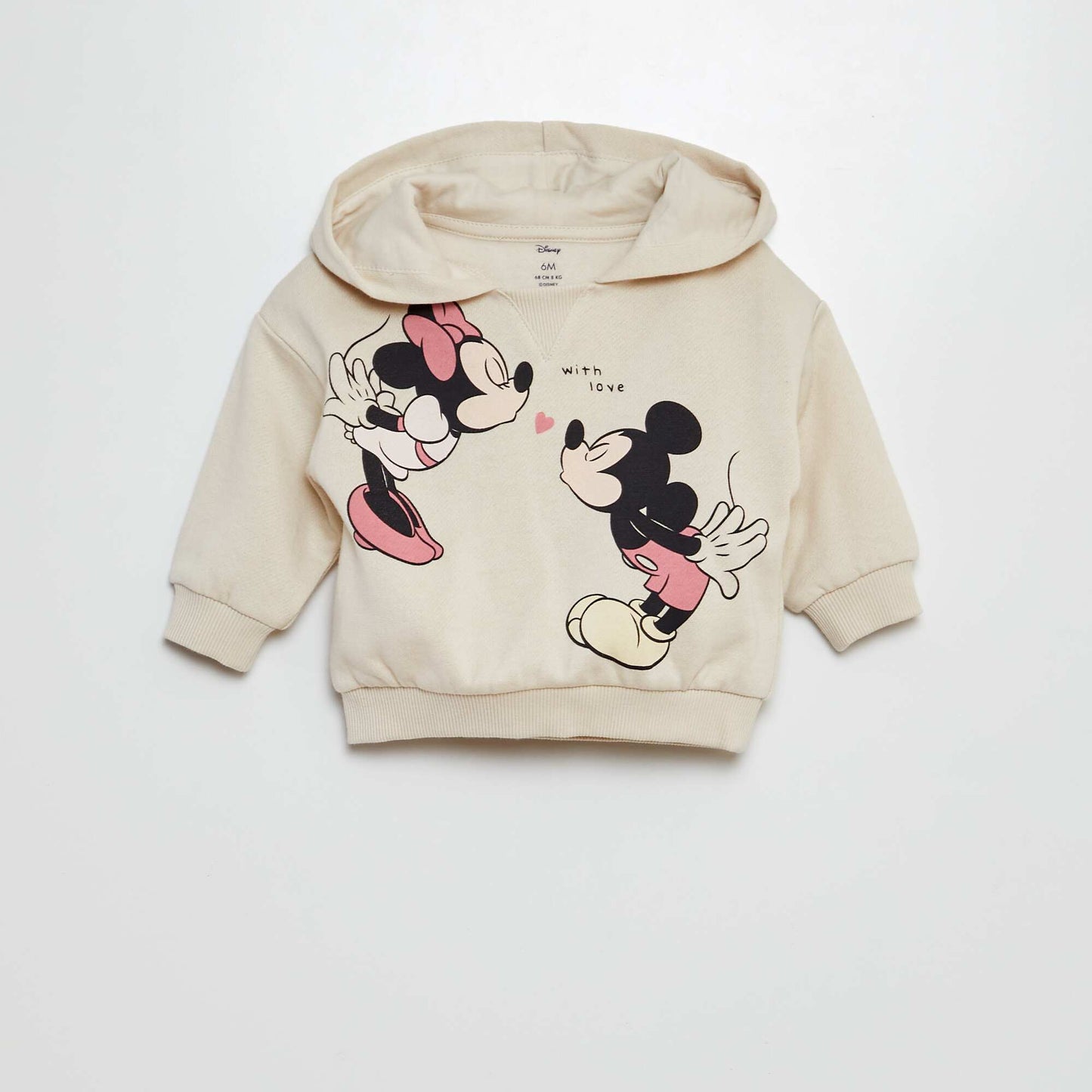 Minnie and Mickey Mouse sweatshirt and leggings set - 2-piece set WHITE