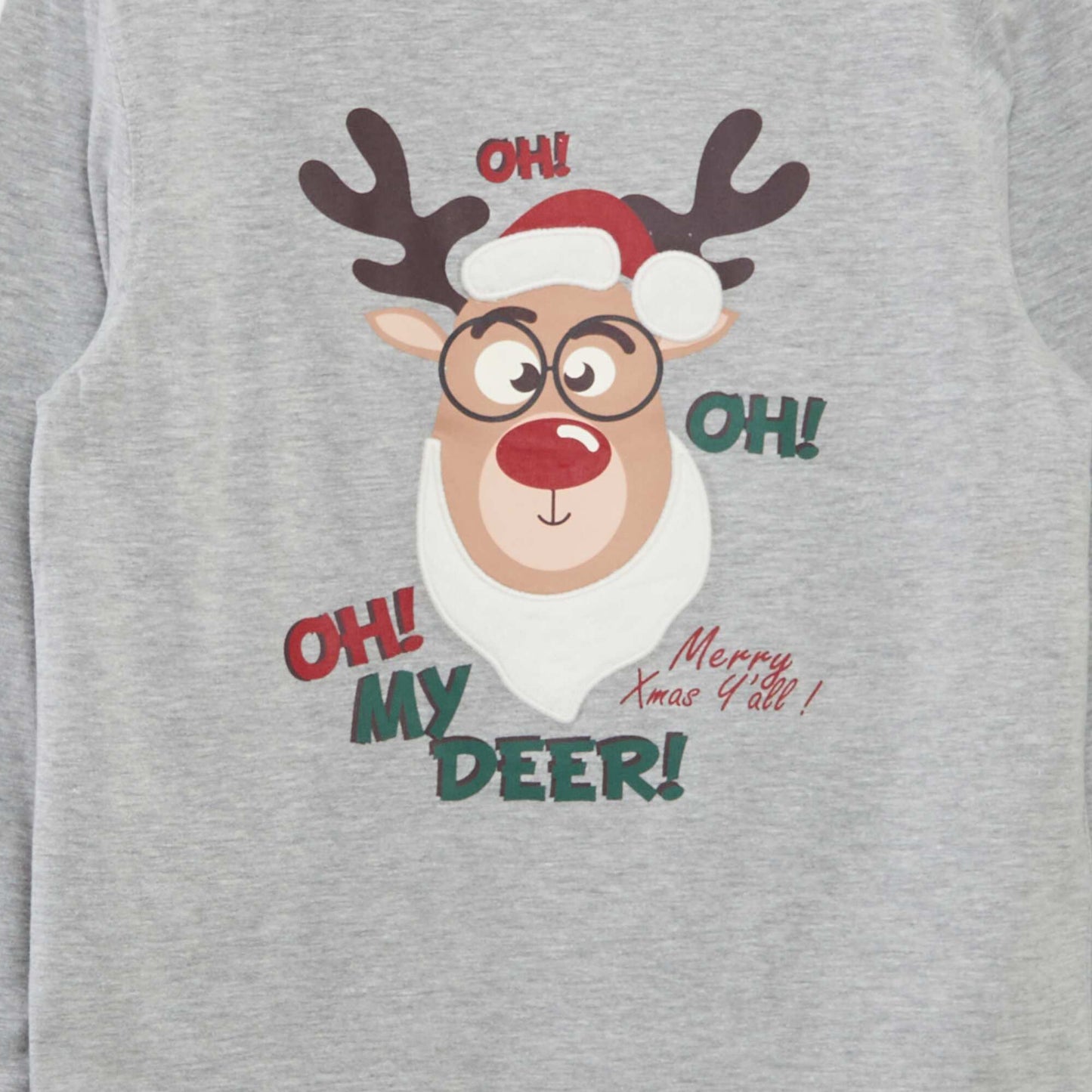 Christmas T-shirt GREY