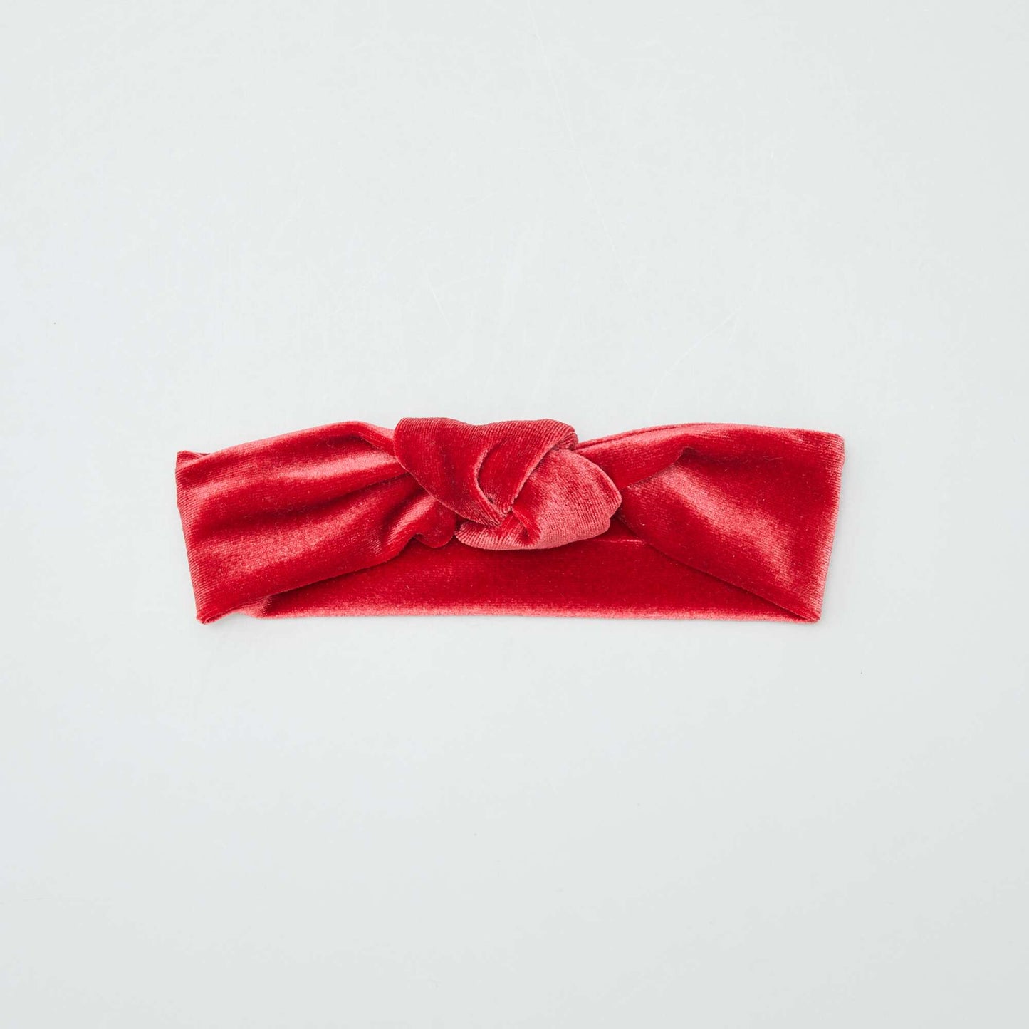 Velour strips - pack of 2 RED