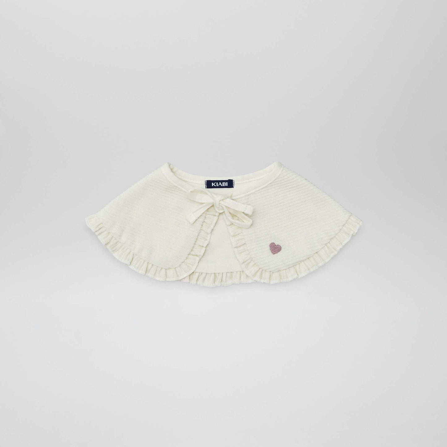 Corduroy collar BEIGE