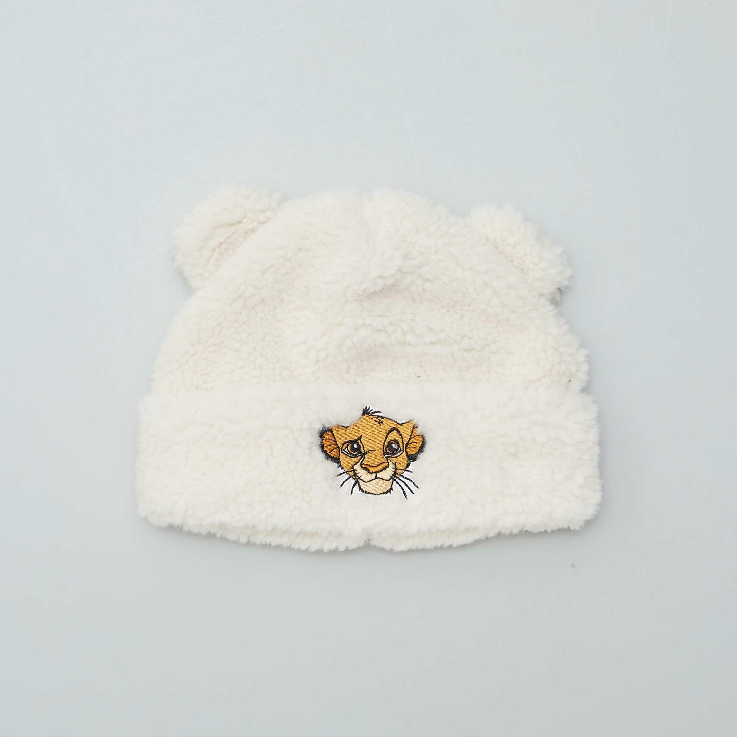 'Disney' 'Simba' beanie + snood set BEIGE