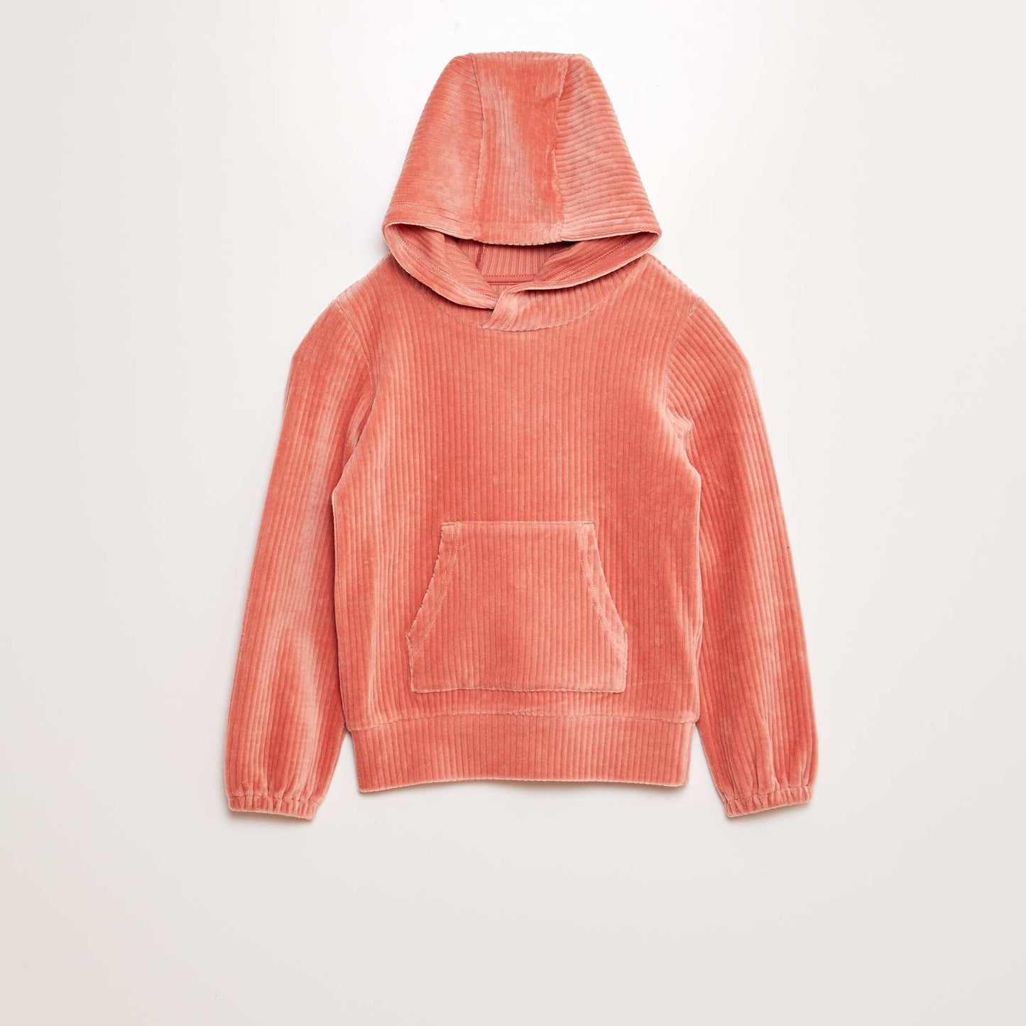 Corduroy hoodie PINK