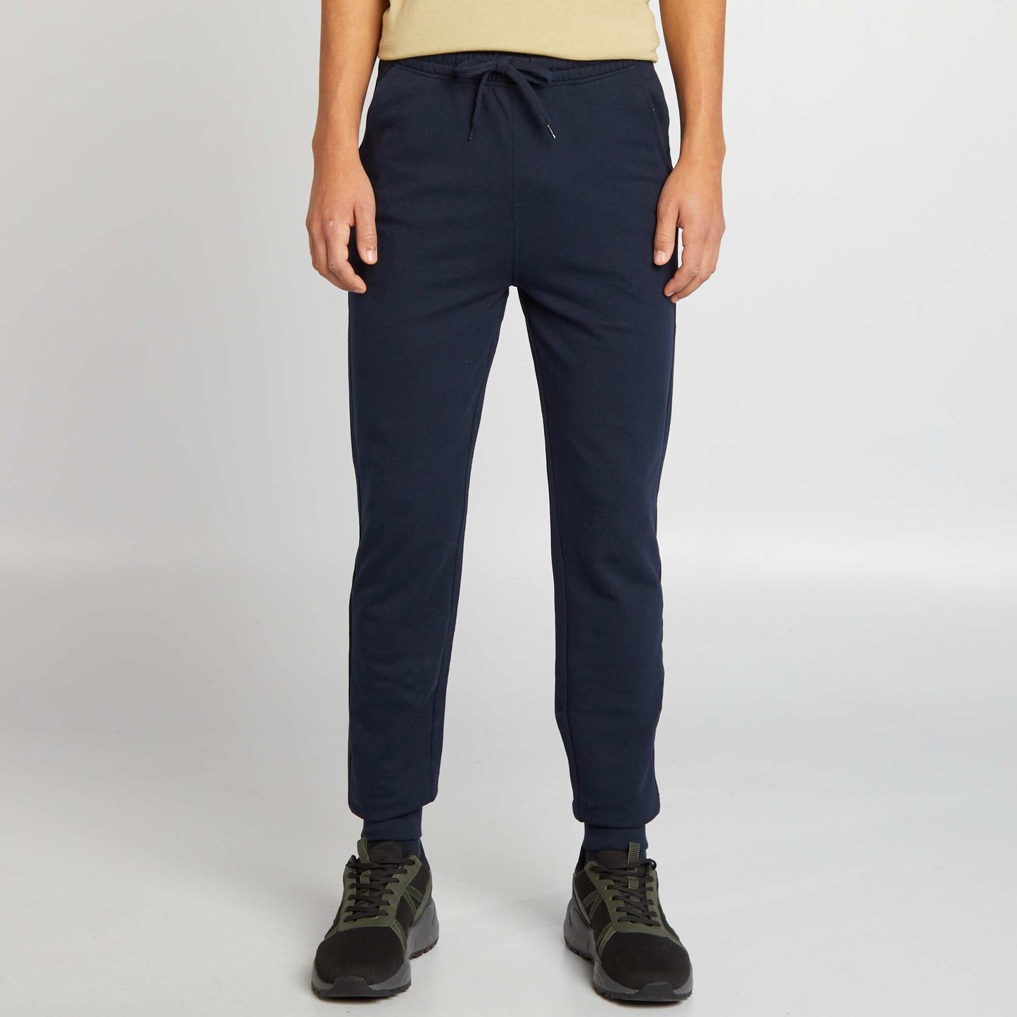 Plain joggers blue