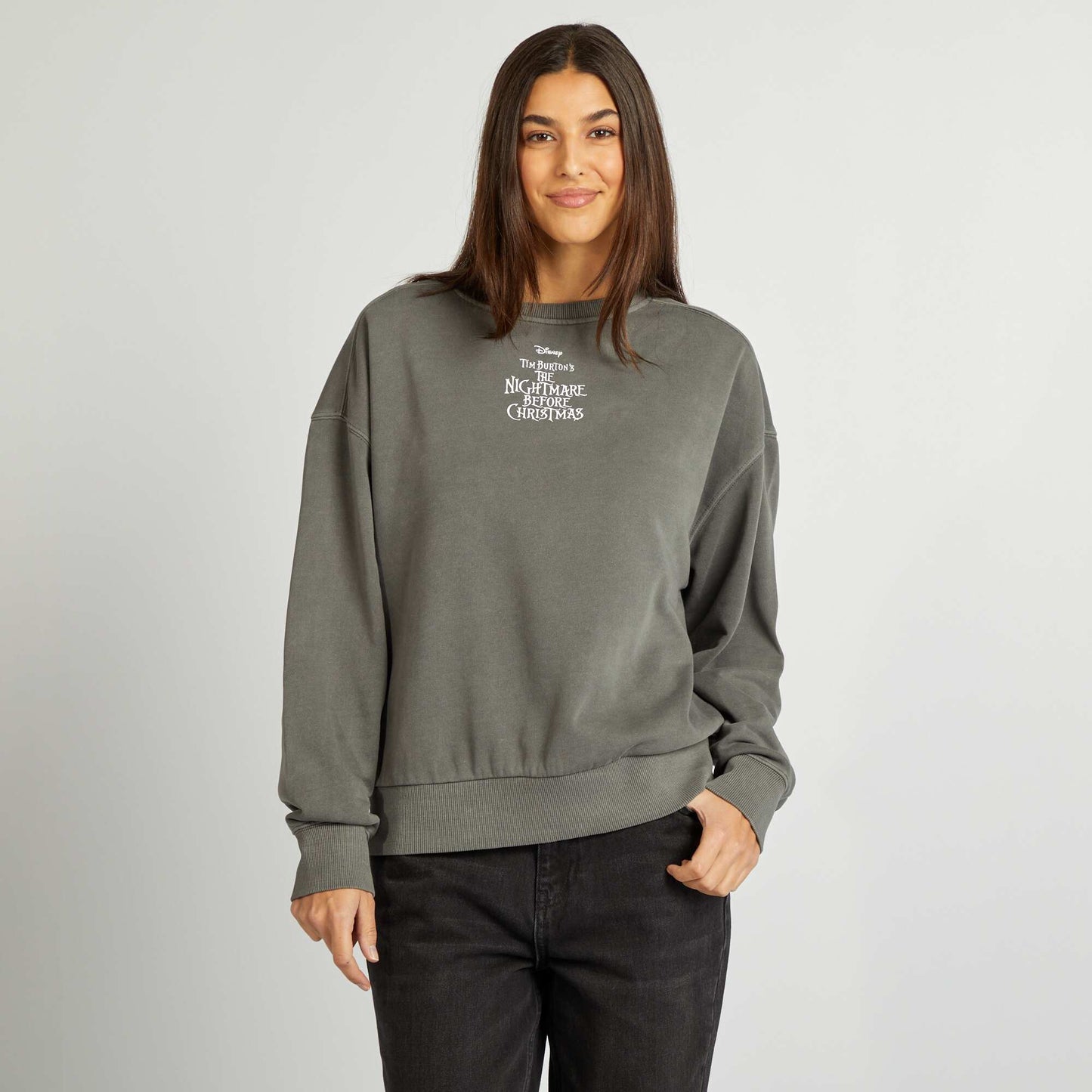 Disney Tim Burton sweatshirt GREY