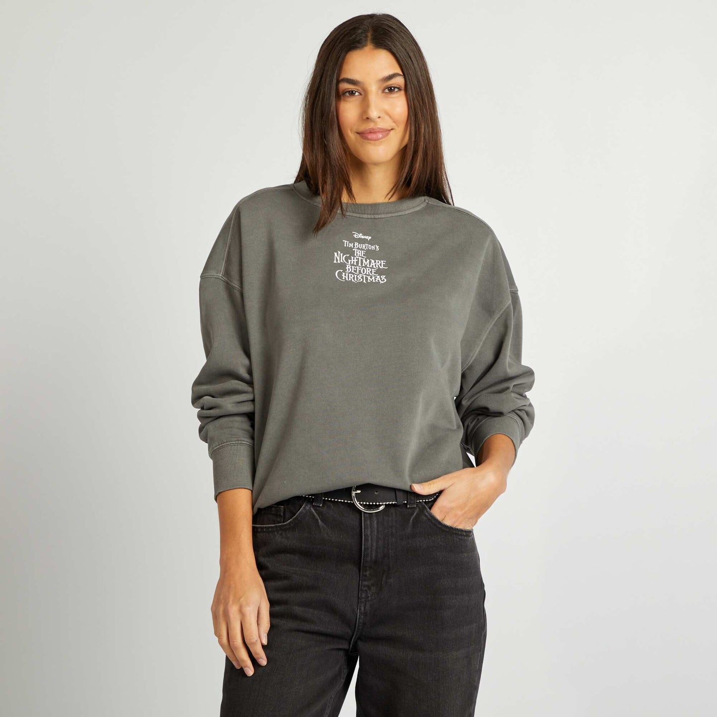 Disney Tim Burton sweatshirt GREY