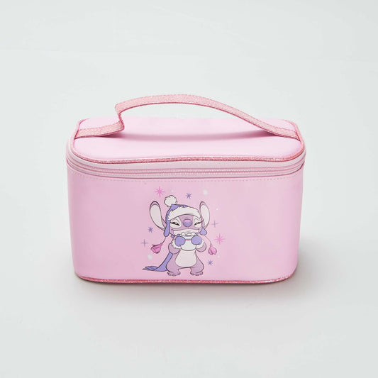 Stitch vanity case PINK